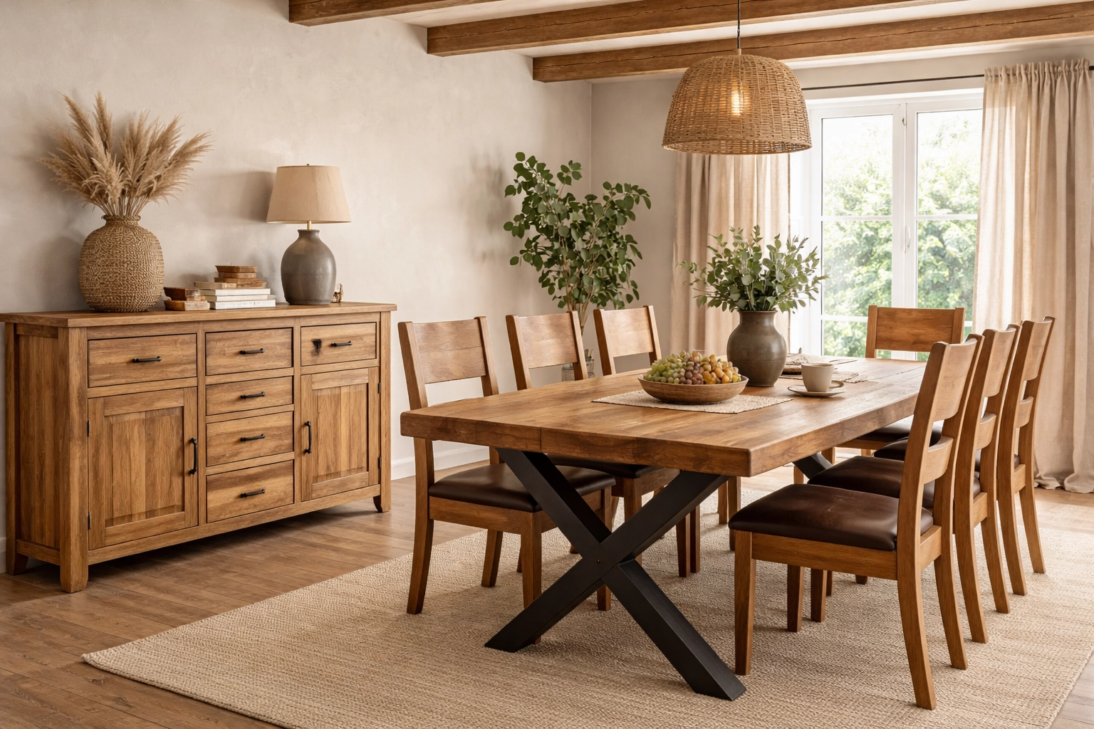 Stylové komody a jídelní stoly z masivu: Inspirace pro váš interiér