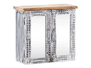 Zrcadlová skříňka Santa Cruz šedá