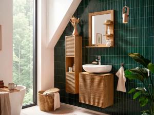 Koupelnový set Kali akácie oakfinish