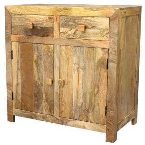 Dřevěná komoda z masivu mango 90x90x45
