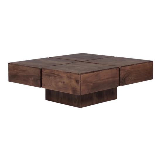 Konferenční stolek Amberley Acacia 80x80 cm