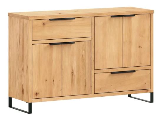 Komoda Sydney 126 cm divoký dub