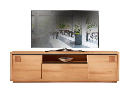 Masivní TV stolek 215 cm Trentino jádrový buk