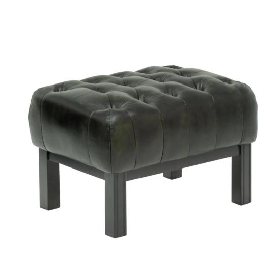 Stolička Chesterfield Kingsfield zelená