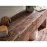 Masivní příborník Oldwood z recyklovaného dřeva, lakovaný, přírodní barva – 180×40×75 cm