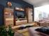 Dřevěná vitrína Geneva divoký dub pravá