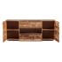 Masivní příborník Oldwood z recyklovaného dřeva, lakovaný, přírodní barva – 180×40×75 cm