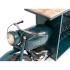 Barový stůl Triumph Bike, lakovaný kov, vícebarevný – 218×56×102 cm