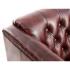Křeslo Chesterfield Dover červené