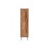 Masivní komoda Highboard Wildwood z palisandru, lakovaná, hnědá – 70×40×155 cm