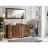 Koupelnové zrcadlo Leeston 130x65