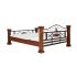 Bett Byzanz 180x200 braun