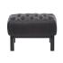 Taburet Chesterfield Kingsfield černý