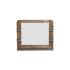 Zrcadlo Dingle 67x55 borovice