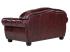 Garnitur1+2+3 Chesterfield Hereford antik rot