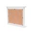 Koupelnové zrcadlo Kansas z Paulovnie a MDF, lakované, bílé – 73×16×62 cm