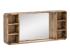 Masivní koupelnové zrcadlo Dingle II z recyklované borovice, lakované, přírodní – 130×60 cm
