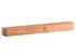 Masivní nástěnná police Country Mango, lakovaná, hnědá – 160 cm