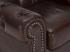 Garnitur1+2+3 Chesterfield Hereford antik braun