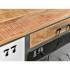Masivní komoda Pinetown z mangového dřeva, lakovaná, vícebarevná – 120×45×96 cm