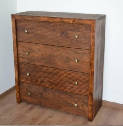 Masivní komoda 100x50x120 cm