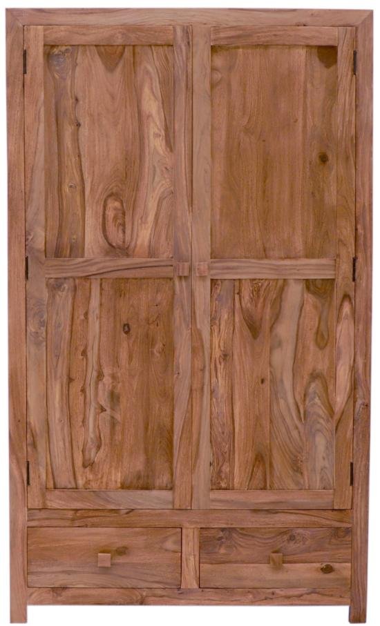 Šatní skříň dřevěná 120x200x60 z masivu mango