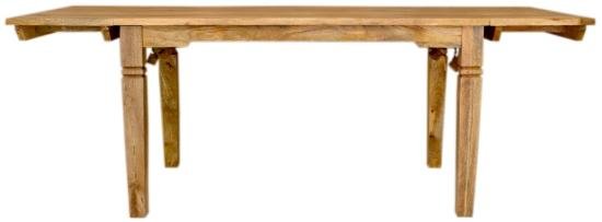 Rozkládací jídelní stůl z masivu mango 140/220x90