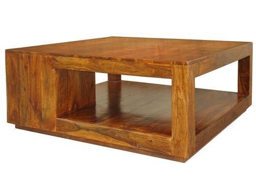 Masivní konferenční stolek 90x90x45cm