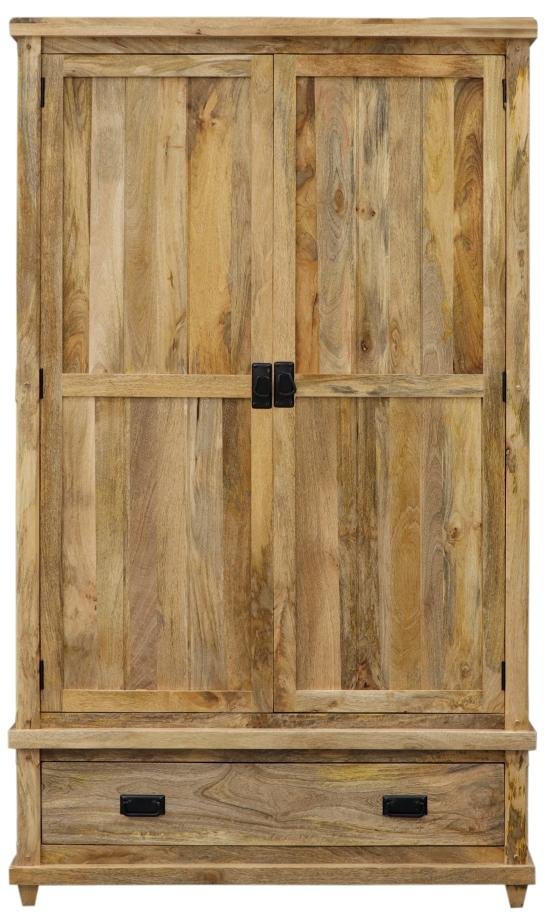 Dřevěná šatní skříň 120x60x200 z masivu mango