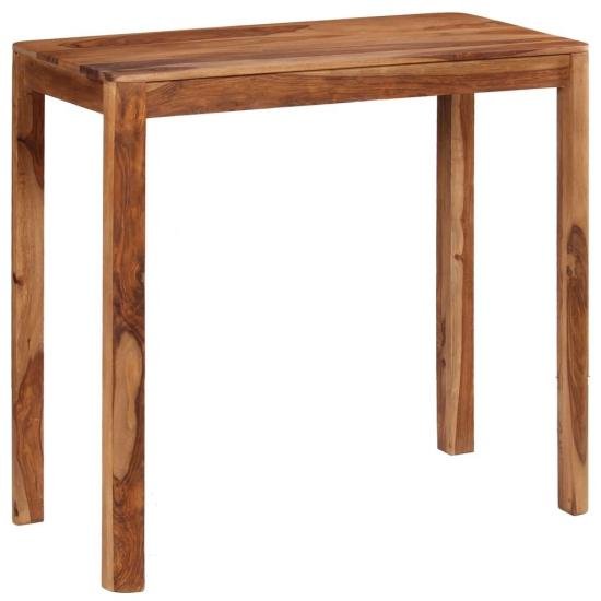 Barový stůl masiv z palisandru 120x110x80