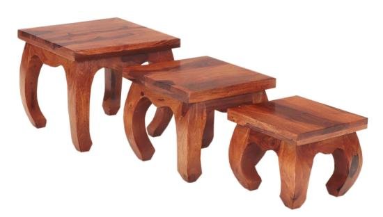 Set odkládacích stolků Kali sada 3 ks