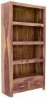 Luxusní knihovna 90x180x35 z masivu palisandr
