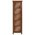 Vysoká vitrína z masivu palisandr 60x180x45
