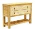 Dřevěný toaletní stolek z masivu mango 110x76x35