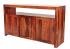 Komoda pod tv masiv z dřeva palisandr 160x45x90