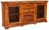 Komoda dřevo kov z indického masivu palisandr 180x90x45