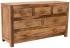 Komoda ložnice z masivu palisandr 140x80x45