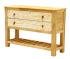 Dřevěný toaletní stolek z masivu mango 110x76x35