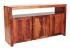 Komoda pod tv masiv z dřeva palisandr 160x45x90