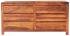 Komoda se šuplíky z masivu palisandr 160x45x80